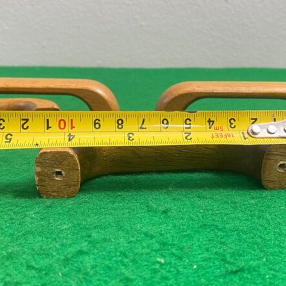 Wooden Drawer Cabinet Handle knob, Handle Knob Without Screws Set of 5, Wood Dra - Picture 5 of 8